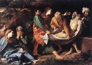 BADALOCCHIO, Sisto The Entombment of Christ hhh USA oil painting artist